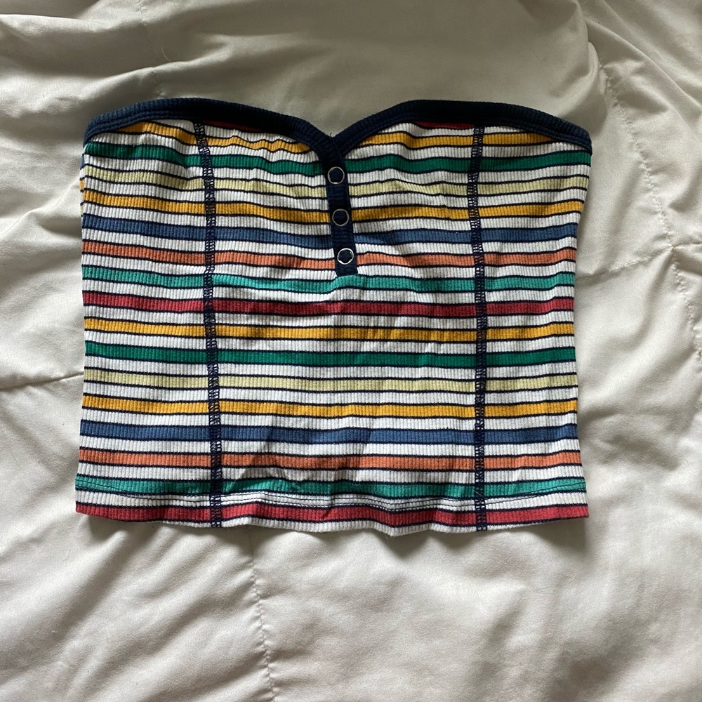 Multicolor Pacsun tube top